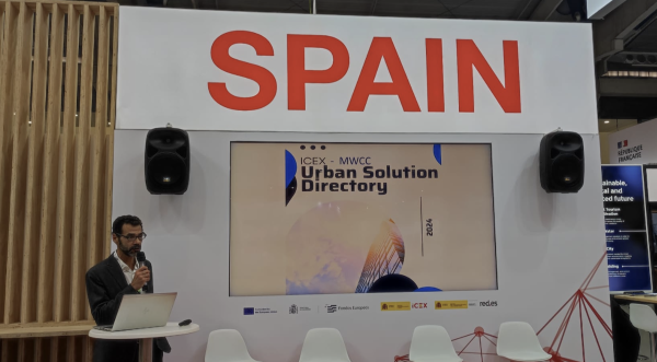 MWCC e ICEX presentan su Directorio de Soluciones Urbanas Innovadoras en el Pabellón de España del Smart City Expo World Congress 