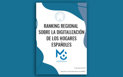 imagen MWCC publishes the regional ranking on the digitization of Spanish homes