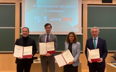 imagen MWCC, IESE Business School, Ingenuity Eurofinance firman un acuerdo de colaboración con el Ayuntamiento de Madrid