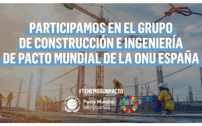 imagen MWCC se une al grupo de trabajo sectorial de construcción e ingeniería, creado por el Pacto Mundial de la ONU España, para el impulso de la sostenibilidad